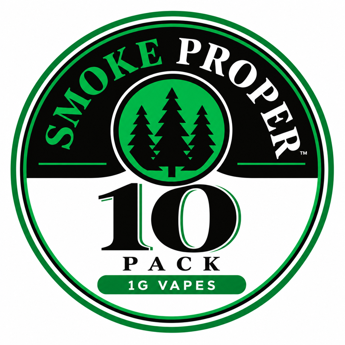 Smoke Proper Cured Resin Vape - 10 pack