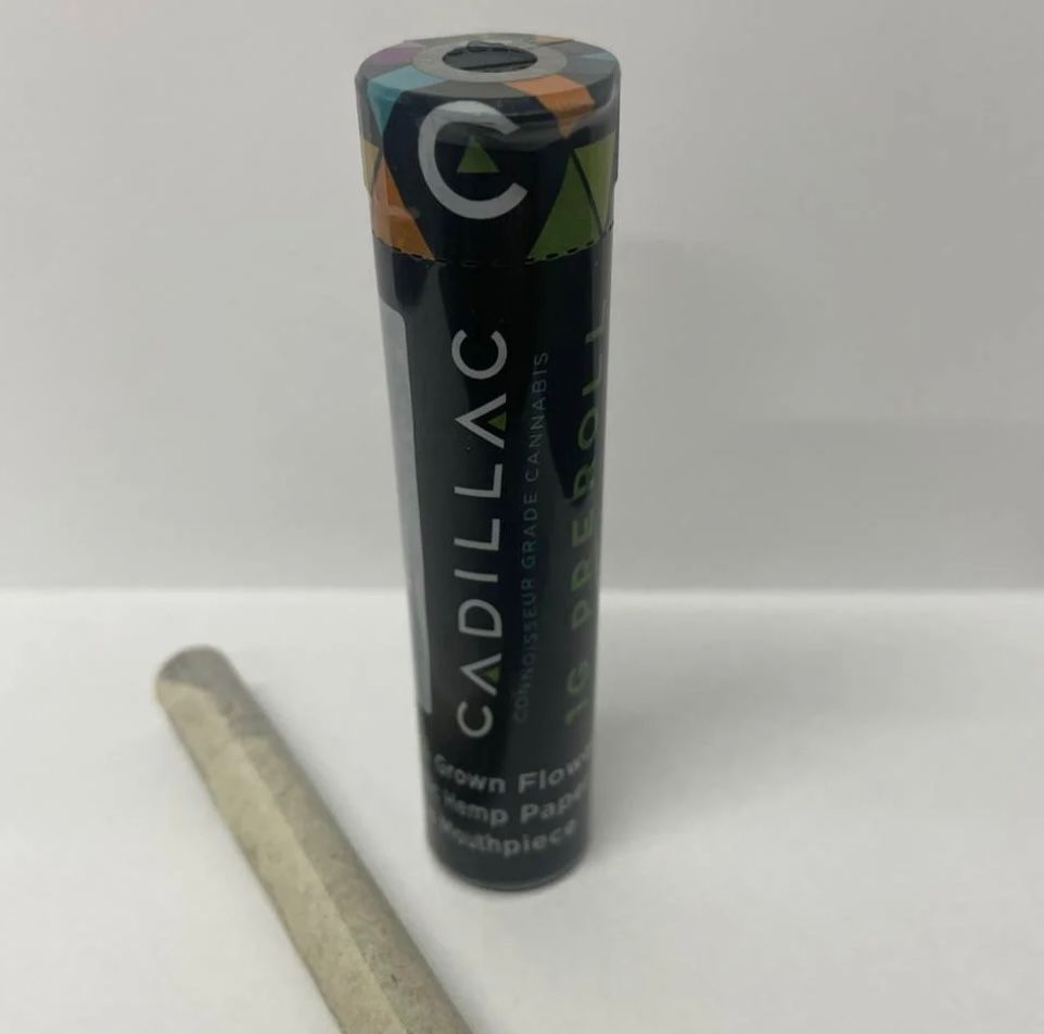 Cadillac Glass Tip Pre-Roll