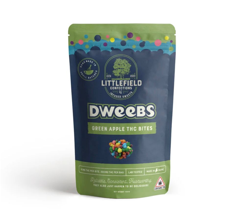 A Sweet Burst of Green Apple — Unpacking Littlefield’s 600 mg Dweebs