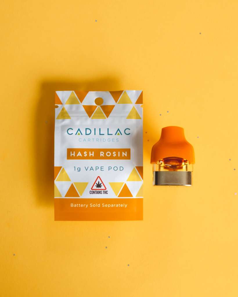 Cadillac Hash Rosin Pod 1ml - front view