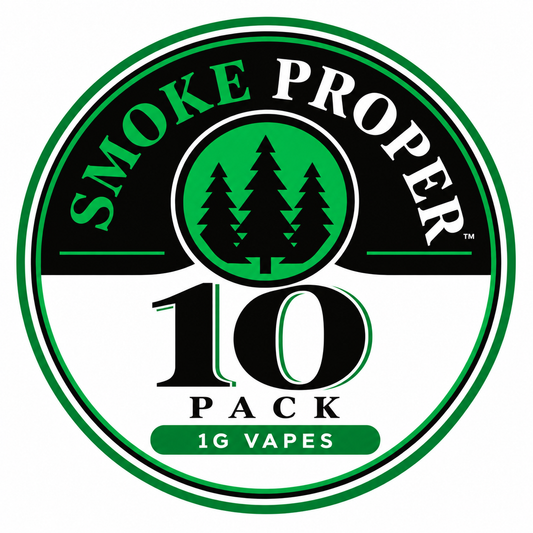 Smoke Proper Cured Resin Vape - 10 pack