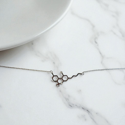 Smoke and Diamondz - 420 Molecule Necklace