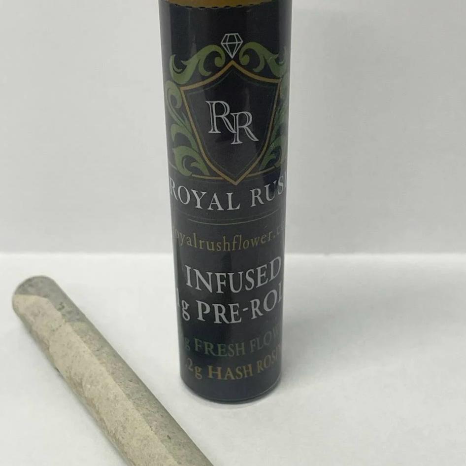 RR Hash Rosin Infused Pre Roll