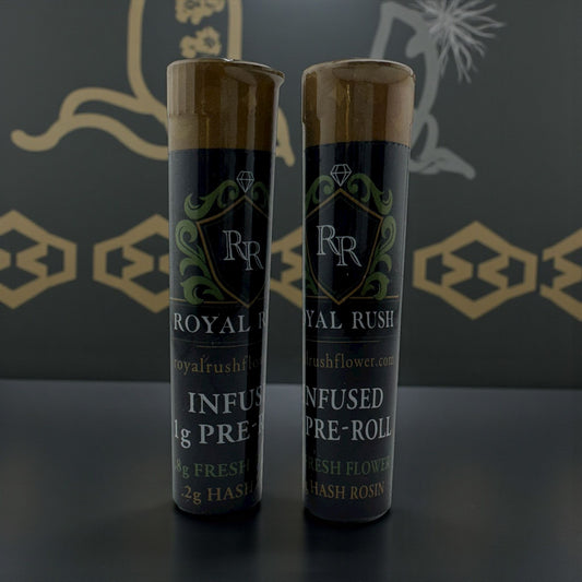 RR Hash Rosin Infused Pre Roll