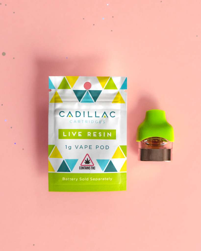 Cadillac Live Resin Pod 1ml - front view
