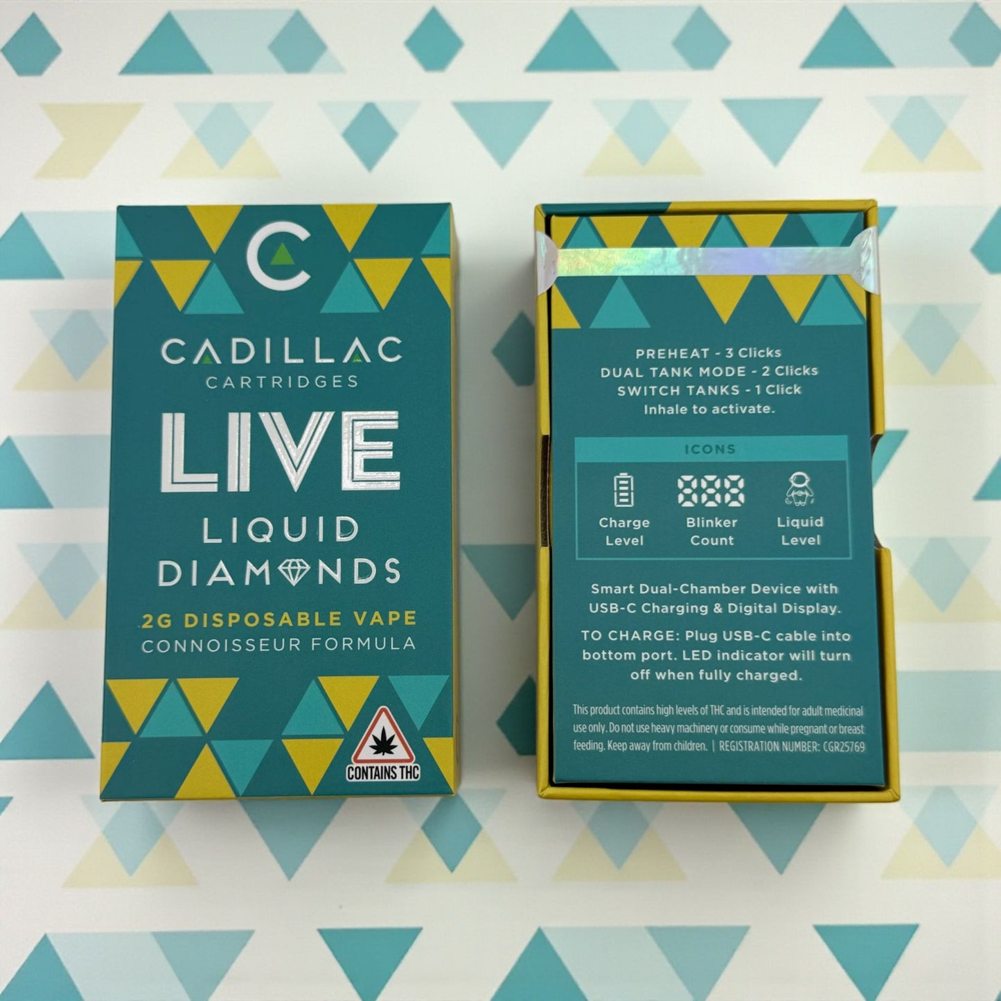 LIVE Dual Chamber 2Gram Vape