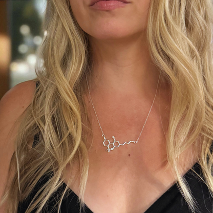 Smoke and Diamondz - 420 Molecule Necklace